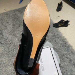 Women black  buckle boots